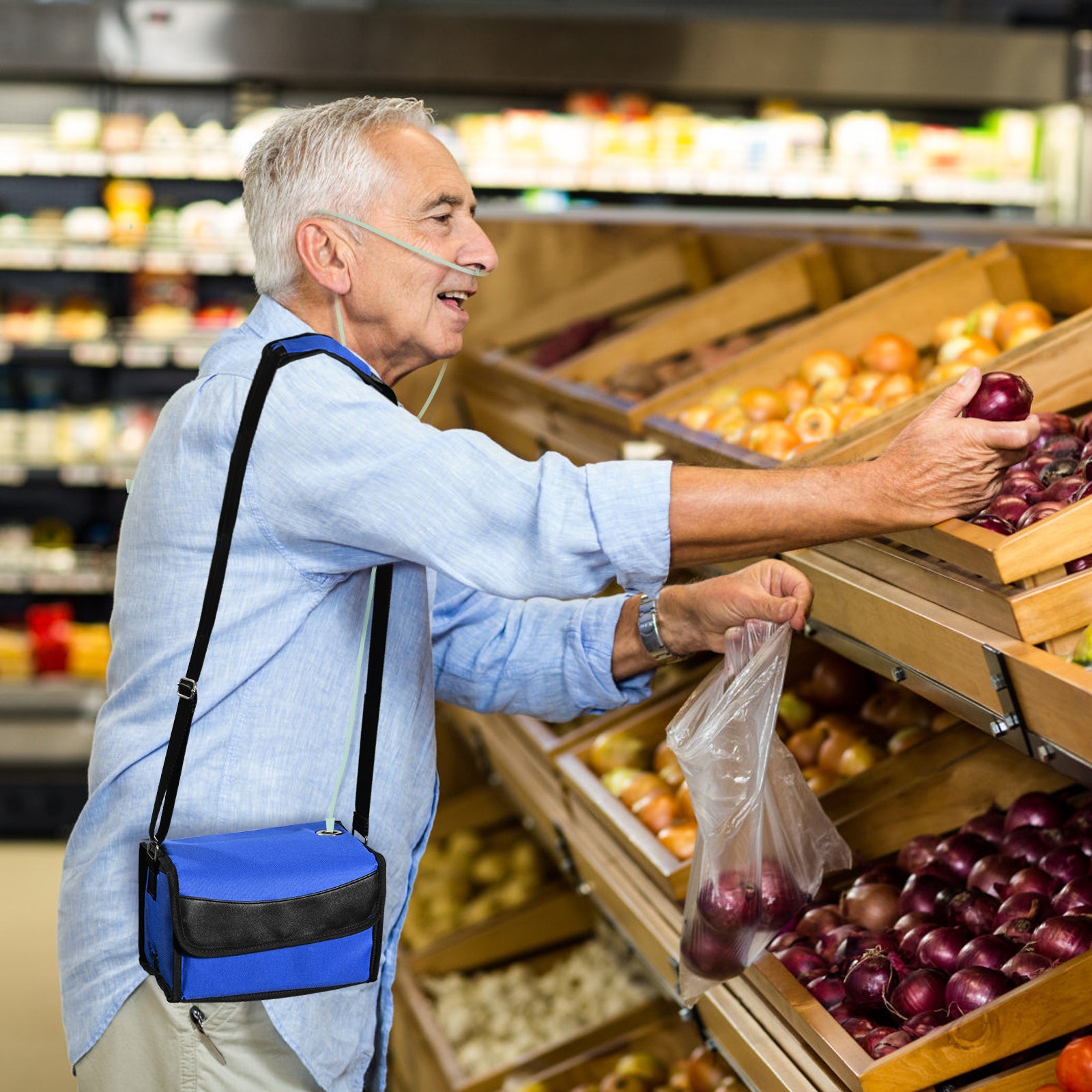 [🔥ขายดี] VARON เครื่องผลิตออกซิเจนพกพา 3L/นาที รุ่น NT-05 การรับประกัน 1 ปี