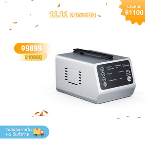 VARON เครื่องผลิตออกซิเจนพกพาสำหรับการเดินทาง VT-1 การรับประกัน 1 ปี